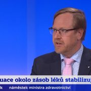 Hostem pořadu 90´ ČT24 byl náměstek ministra Jakub Dvořáček