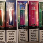 Stanovení nebezpečného výrobku: jednorázová elektronická cigareta zn. IMOMENT CRYSTAL JEWEL v devíti příchutích