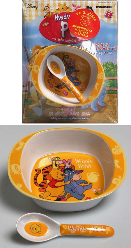Stanovení nebezpečného výrobku - Medvídkova mistička a lžička, součást kolekce nádobíčka Medvídka
